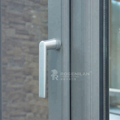 ROGENILAN 100 series New thermal break style casement windows with germany hardware on China WDMA