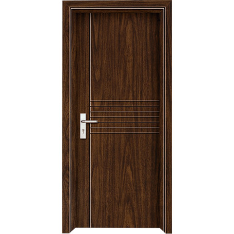 Real Estate Dark Front Screen Walnut Wood Door Design Latest on China WDMA