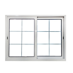 Residential customized aluminium sliding lowes windows with mosquito net price philippines on China WDMA