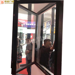 Retail price custom 1.4mm new aluminum window aluminum alloy narrow side folding window on China WDMA