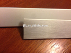 Royal home decoration materials golden plated aluminium windows and doors frames profile