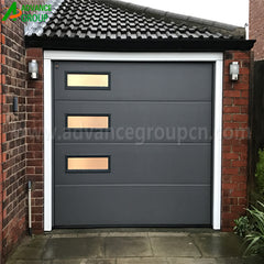 Security standard sectional garage door garage section door with good price on China WDMA