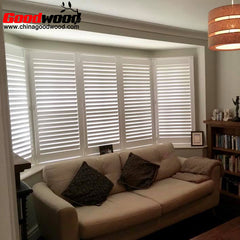 Shaped PVC Ventilate Half Circle Arched Movable Shutter