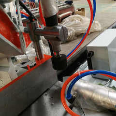 Single Head Mitre Cutting Saw Machine for Aluminum Window Door Fabrication on China WDMA