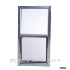 Single Hung Aluminum Window Manufacturer / Double Glazing Sash Windows Aluminum Storm Sash Track Window on China WDMA
