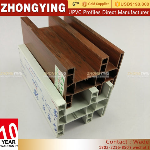 Sliding Upvc Window Factory Coffee Standard Profile Co-extruded Color Material Coated 80mm 70mm China Ab Asa Pvc Interior Door on China WDMA