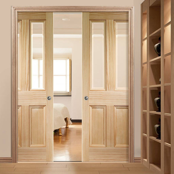 Solid Wood Pocket Doors