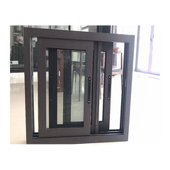 Soundproof double glass sliding window durable commercial sliding windows on China WDMA