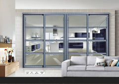 Standard size aluminium exterior stacker sliding door aluminium sliding doors on China WDMA