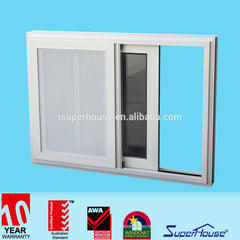 Superhouse AS2047 standard 4panel sliding window tinted glass aluminum window and doors on China WDMA