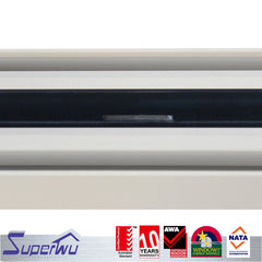 Superwu 12mm aluminium frame sliding glass window sliding and swing window myanmar aluminum sliding window on China WDMA