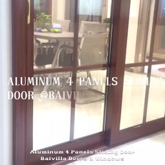 Aluminium Exterior Sliding External House Window Doors Profile Prices on China WDMA