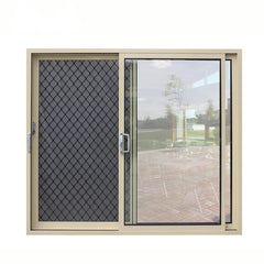 Tempered Glass Sliding Door/Aluminium Frame tempered glass interior Door with Grill Design on China WDMA