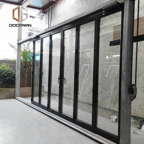 The newest bi-fold window with double glass glazing door hinge bi folding windows and doors on China WDMA