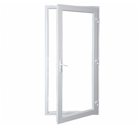 The newest pvc double glass exterior door doors in dubai Factory Direct Price on China WDMA