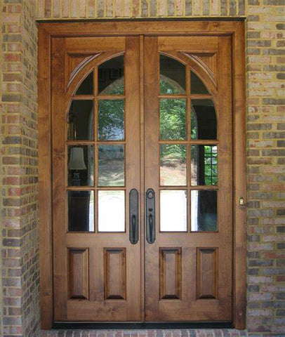 The wooden door and sash of the church window are curved UB90472 on China WDMA