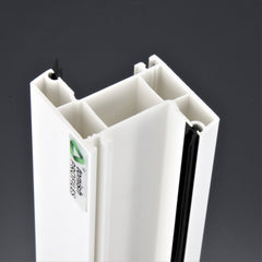 Tianjin ISO system best selling industrial pvc profile/upvc window profiles/upvc u profiles on China WDMA