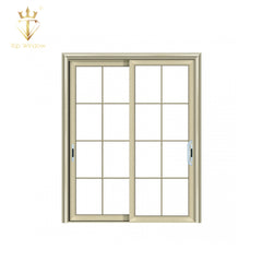 Top Window 96x80 Sliding Glass Door 3 Panel Sliding Patio Door Price Aluminum Door on China WDMA