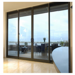 Top Window Fast Delivery Modern Contemporary Front Door Design As2047 Australian Aluminium Glass Patio Door for Thailand Vietnam on China WDMA