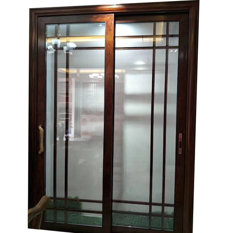 Toughened glass modern house design sliding door glass on China WDMA