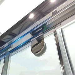 Triple Glass Partition Caravan Plastic 3 Doors Used 3 Panel Sliding Shower Door on China WDMA