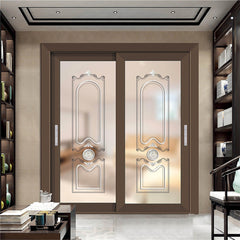 Entrance Sliding Doors  Canada Hot Sale Sliding Glass Pocket Doors For Apartment Multi Panel Sliding Doors