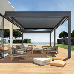 Best Quality China Made Cheap Price Pergola Roof System Louvre Roof Pergola