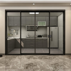 Sliding Partition Doors USA Standard  Agama Multi-Tracks Panels Doors Sliding Interior Slide Windows And Doors