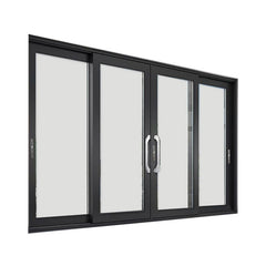 Black Aluminum Sliding Doors USA Standard Wholesale House Aluminum Sliding  Door With Fly Screen Aluminum Profile Auto Door