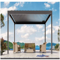 Hot Sale New Product Sun shading Pergola Motorized Aluminum 4 X 3  Best Pergola