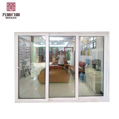 UPVC 3 tracks sliding door on China WDMA