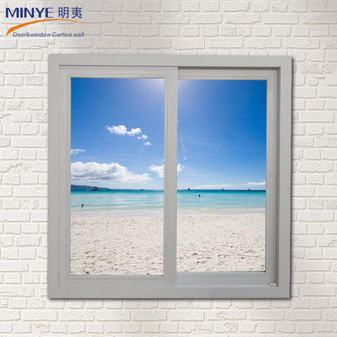 UPVC sliding windows with blinds between glass on China WDMA