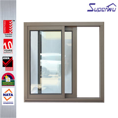 USA Standard sliding glass aluminum window on China WDMA