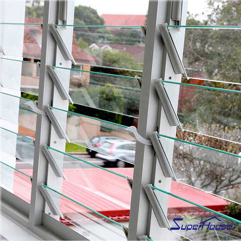 USA standard impact resistance waterproof glass jalousie louver window for modular container house on China WDMA