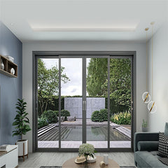 Sliding Grill Doors Big Panel Aluminum Lift Sliding Cupboard Doors For High-End Villa  Home Slide Doors