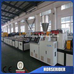 WPC pvc ceiling profile extruder machine price/wpc upvc plastic door profile frame making production line on China WDMA