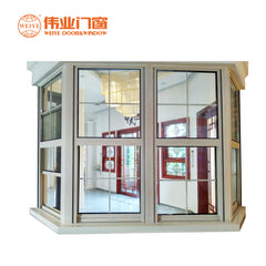 Western Common 83mm Aluminum Glass Double Hung Window Vertical Lifting Indoor on China WDMA