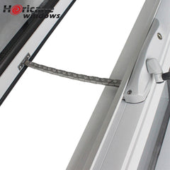 White Aluminum Sliding Door With Awning Window on China WDMA