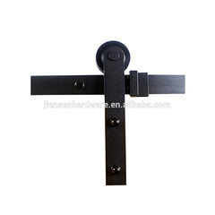 Wholesale Flat Track Bypass Sliding Barn Door System for Double Doors sale on China WDMA