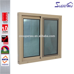 Wholesale water proof tempered glass aluminium sliding windows on China WDMA