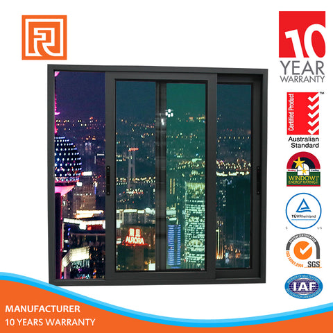 Wind resistance aluminum sliding window provided by Chinese suppliers safe design for family company on China WDMA