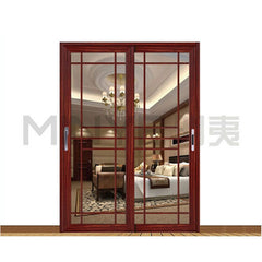 Wood Aluminum Sliding Glass Door Rail on China WDMA