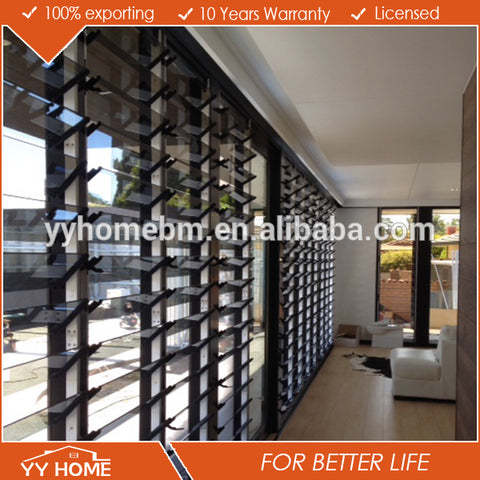 YY Home anti-theft house window louvers / make aluminum window on China WDMA