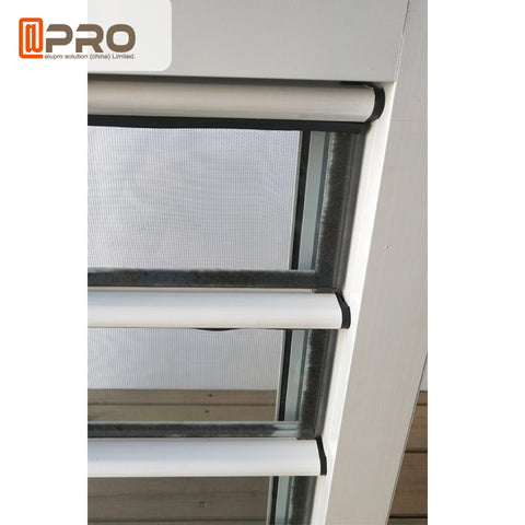 adjustable vertical glass window louvre frame sunshade louver windows with flyscreen manufacturer on China WDMA