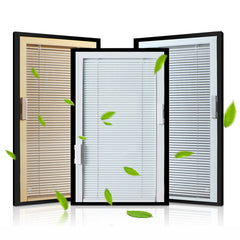 aluminium glass louvers window glass windows for homes adjustable shutters on China WDMA
