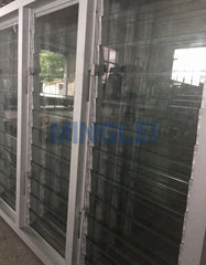 aluminium louvre ventilation jalousie window sizes on China WDMA