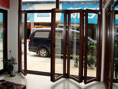 aluminum american the smart collapsible panoramic patio doors single pane 94 x 80 on China WDMA