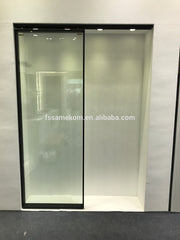 aluminum frame wood bedroom sliding door,standar door for bedroom modern on China WDMA