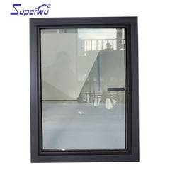 bullet proof glass window double glazed aluminum casement windows on China WDMA