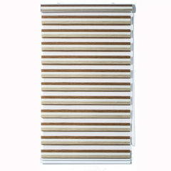 day night manually operated zebra blinds, windproof and water-proof blind, double glazed windows with blind on China WDMA